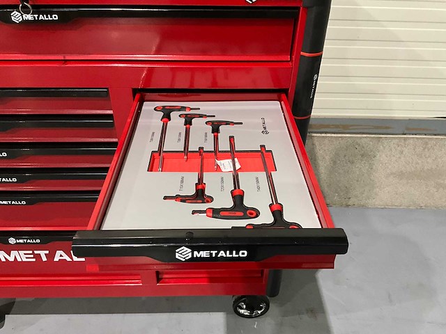 Metallo - 2025 - 12 lades - gereedschapswagen - afbeelding 11 van  28