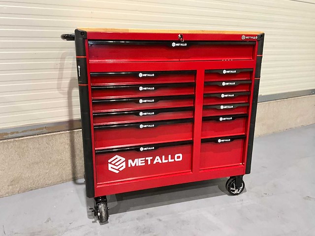 Metallo - 2026 - 12 lades - gereedschapswagen - afbeelding 1 van  28