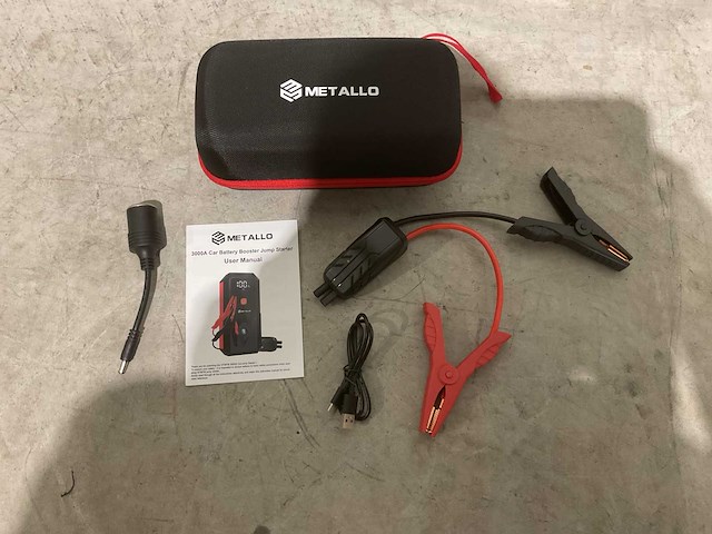 Metallo - sj01 - jumpstarter - acculader - afbeelding 5 van  17