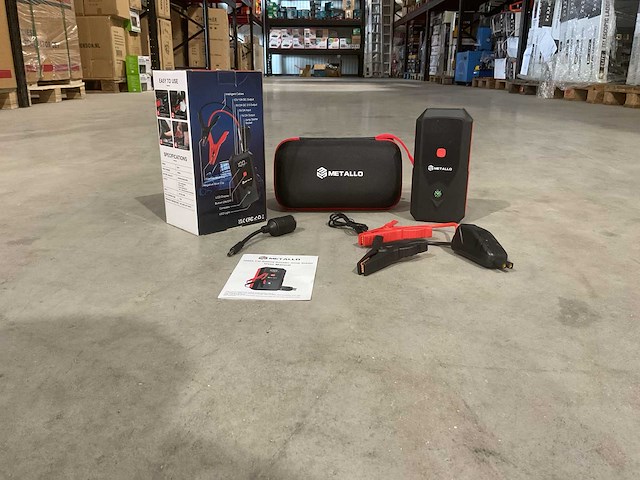 Metallo - sj01 - jumpstarter - acculader - afbeelding 1 van  17