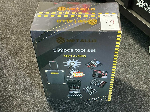 Metallo 599s gereedschapstrolley - afbeelding 3 van  4
