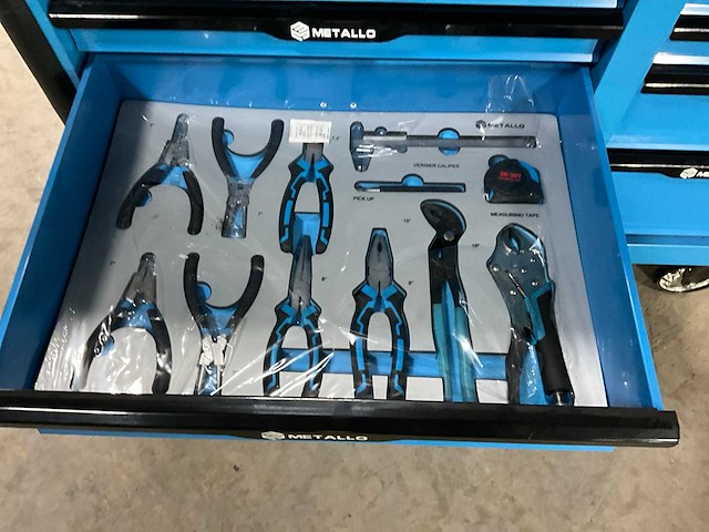 Metallo gevulde gereedschapswagen - afbeelding 2 van  14