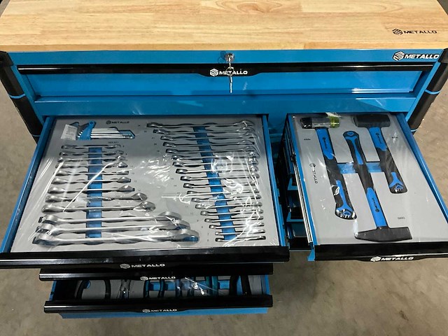 Metallo gevulde gereedschapswagen - afbeelding 11 van  14