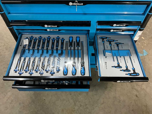 Metallo gevulde gereedschapswagen - afbeelding 13 van  14