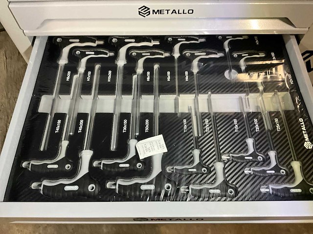 Metallo gevulde gereedschapswagen - afbeelding 3 van  17