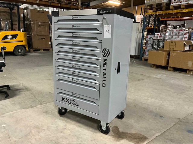 Metallo gevulde gereedschapswagen - afbeelding 7 van  17