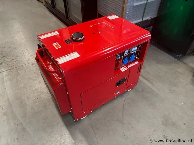 Metallo hp6500ln-3 diesel stroomgenerator - afbeelding 2 van  3