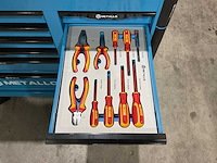 Metallo meta-13hs10g blauw gereedschapswagen - afbeelding 4 van  77