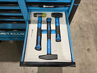 Metallo meta-13hs10g blauw gereedschapswagen - afbeelding 5 van  77