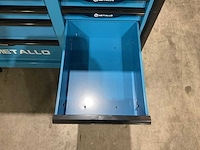 Metallo meta-13hs10g blauw gereedschapswagen - afbeelding 7 van  77