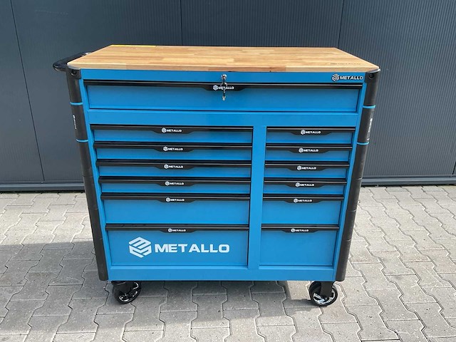 Metallo meta-13hs10g blauw gereedschapswagen - afbeelding 11 van  77