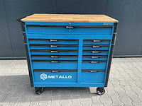 Metallo meta-13hs10g blauw gereedschapswagen - afbeelding 11 van  77