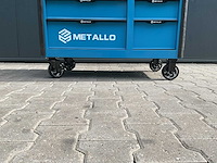 Metallo meta-13hs10g blauw gereedschapswagen - afbeelding 13 van  77