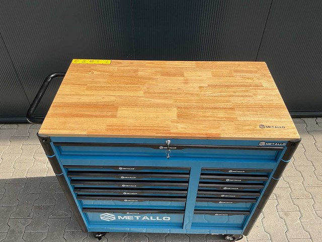 Metallo meta-13hs10g blauw gereedschapswagen - afbeelding 14 van  77