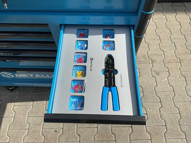 Metallo meta-13hs10g blauw gereedschapswagen - afbeelding 21 van  77