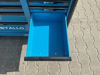 Metallo meta-13hs10g blauw gereedschapswagen - afbeelding 26 van  77