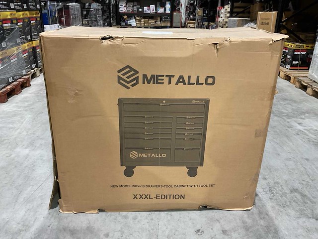 Metallo meta-13hs10g blauw gereedschapswagen - afbeelding 37 van  77