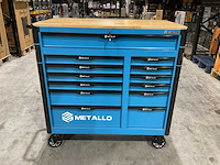 Metallo meta-13hs10g blauw gereedschapswagen - afbeelding 39 van  77
