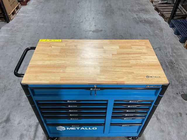 Metallo meta-13hs10g blauw gereedschapswagen - afbeelding 41 van  77