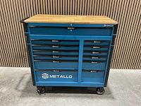 Metallo meta-13hs10g blauw gereedschapswagen - afbeelding 50 van  77