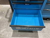 Metallo meta-13hs10g blauw gereedschapswagen - afbeelding 60 van  77