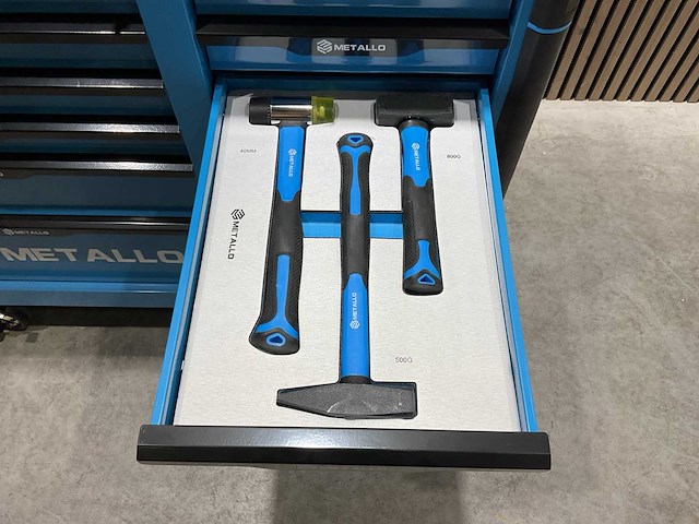 Metallo meta-13hs10g blauw gereedschapswagen - afbeelding 63 van  77