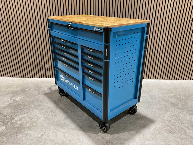 Metallo meta-13hs10g blauw gereedschapswagen - afbeelding 74 van  77
