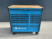 Metallo meta-13hs10g blauw gereedschapswagen - afbeelding 11 van  77