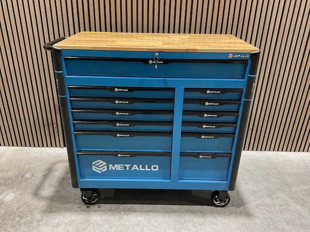 Metallo meta-13hs10g blauw gereedschapswagen - afbeelding 51 van  77