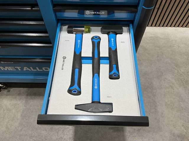 Metallo meta-13hs10g blauw gereedschapswagen - afbeelding 64 van  77