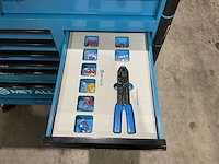 Metallo meta-13hs10g blauw transportschade gereedschapswagen - afbeelding 6 van  26