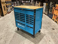 Metallo meta-13hs10g blauw transportschade gereedschapswagen - afbeelding 13 van  26