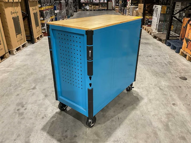 Metallo meta-13hs10g blauw transportschade gereedschapswagen - afbeelding 15 van  26
