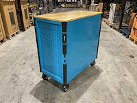 Metallo meta-13hs10g blauw transportschade gereedschapswagen - afbeelding 15 van  26