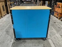 Metallo meta-13hs10g blauw transportschade gereedschapswagen - afbeelding 16 van  26
