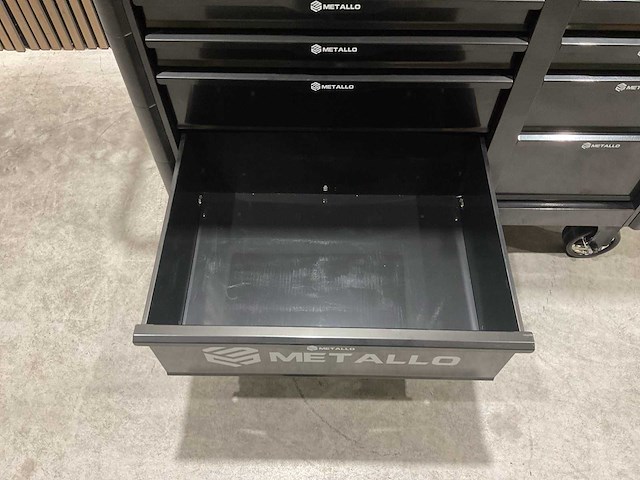 Metallo meta-13hs10g zwart gereedschapswagen - afbeelding 4 van  78