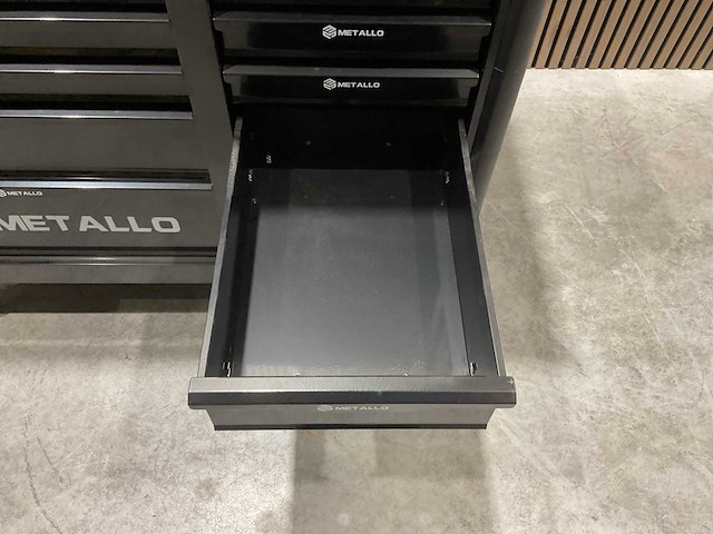 Metallo meta-13hs10g zwart gereedschapswagen - afbeelding 9 van  78