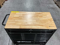 Metallo meta-13hs10g zwart gereedschapswagen - afbeelding 25 van  78