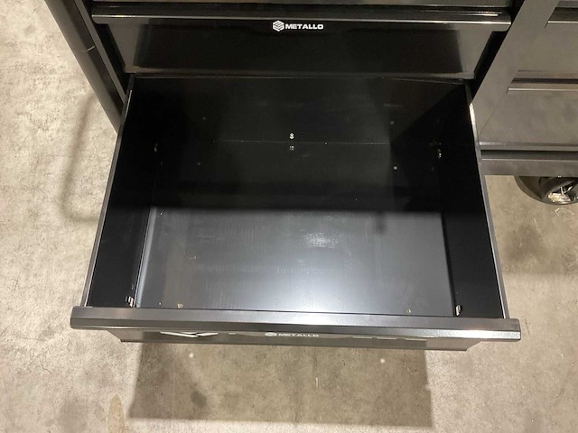 Metallo meta-13hs10g zwart gereedschapswagen - afbeelding 32 van  78