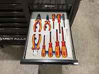 Metallo meta-13hs10g zwart gereedschapswagen - afbeelding 35 van  78