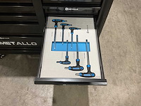 Metallo meta-13hs10g zwart gereedschapswagen - afbeelding 37 van  78
