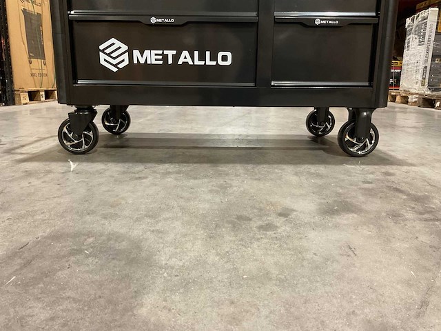 Metallo meta-13hs10g zwart gereedschapswagen - afbeelding 42 van  78