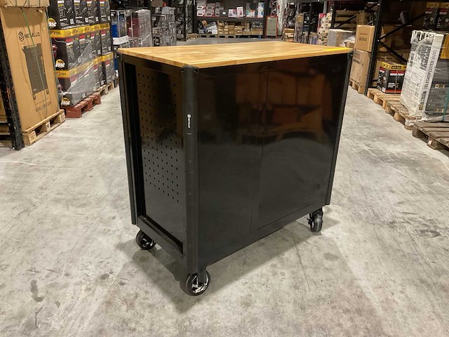 Metallo meta-13hs10g zwart gereedschapswagen - afbeelding 46 van  78