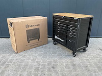 Metallo meta-13hs10g zwart gereedschapswagen - afbeelding 49 van  78
