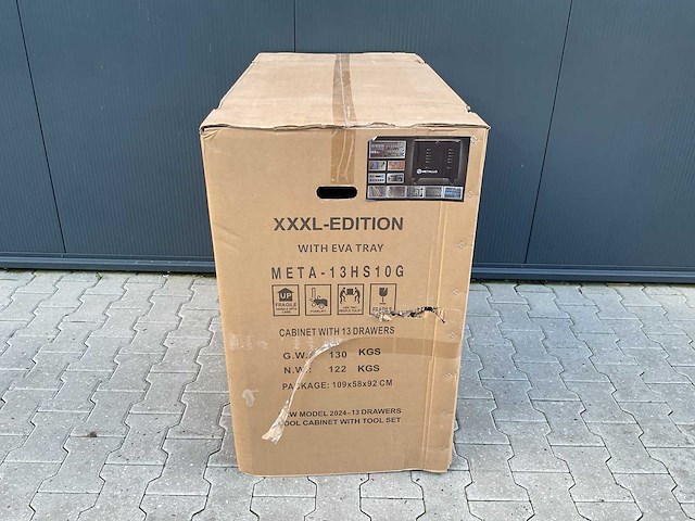 Metallo meta-13hs10g zwart gereedschapswagen - afbeelding 51 van  78