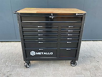 Metallo meta-13hs10g zwart gereedschapswagen - afbeelding 52 van  78