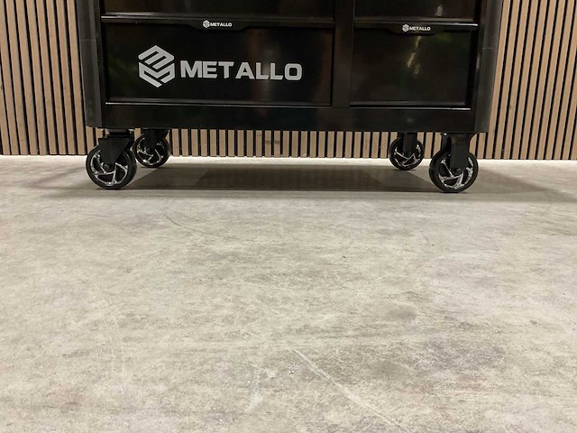 Metallo meta-13hs10g zwart gereedschapswagen - afbeelding 45 van  78