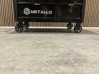 Metallo meta-13hs10g zwart gereedschapswagen - afbeelding 45 van  78
