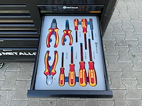 Metallo meta-13hs10g zwart gereedschapswagen - afbeelding 64 van  78
