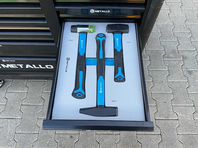 Metallo meta-13hs10g zwart gereedschapswagen - afbeelding 65 van  78